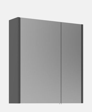 Bathroom cabinet with mirror Arno