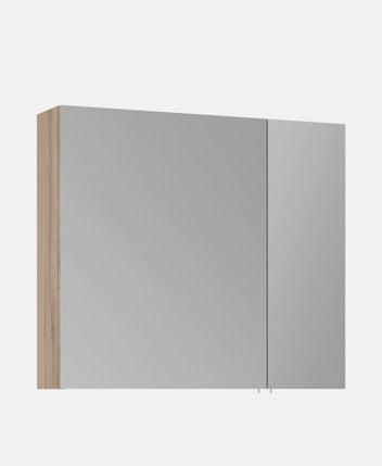 Bathroom cabinet with mirror