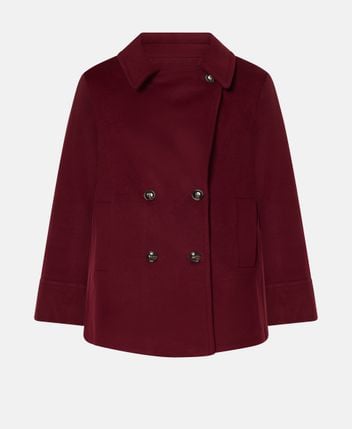 Wool-blend short coat Cwocie