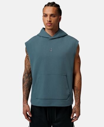 Sleeveless hoodie