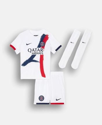 Jersey, shorts and sock set Paris Saint-Germain 2024/25 Stadium Away