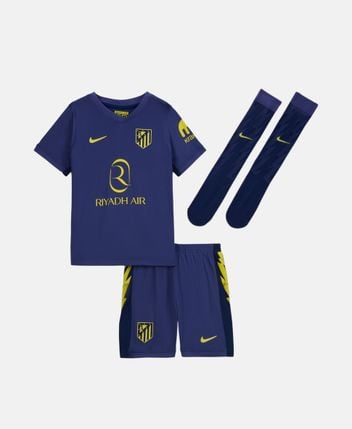Jersey, shorts and sock set Atlético Madrid 2025/26 Stadium Away