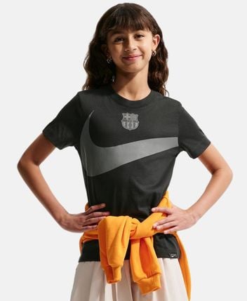 Crew neck t-shirt FC Barcelona Swoosh