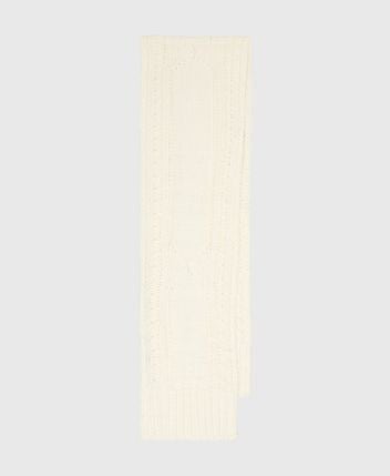 Wool-blend scarf
