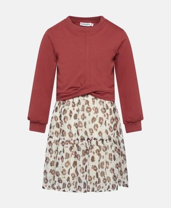 Dress and sweatshirt set