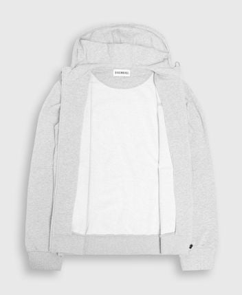 Hooded sweat jacket