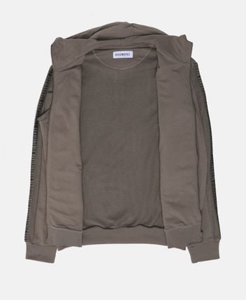 Hooded sweat jacket