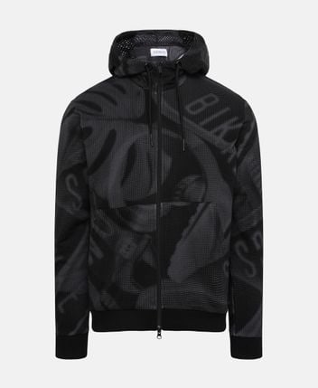 Hooded sweat jacket