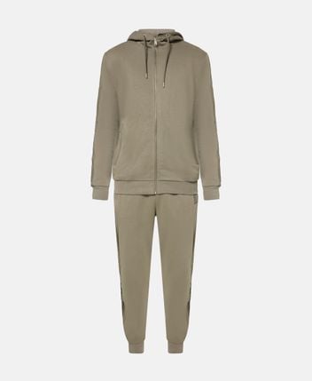 Sweat jacket and trousers