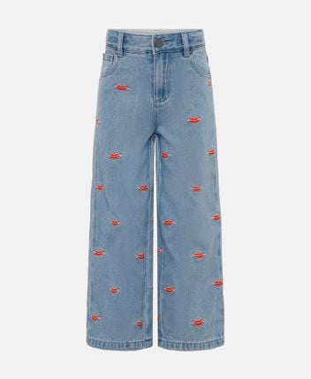 Straight leg jeans