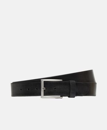 Leather belt