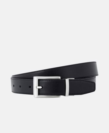 Leather belt