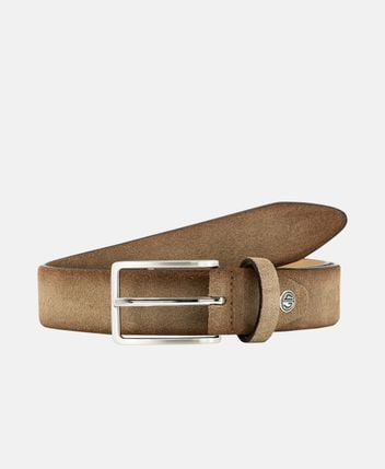 Leather belt