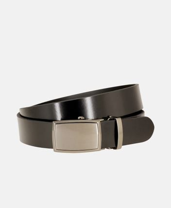 Leather belt