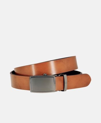 Leather belt