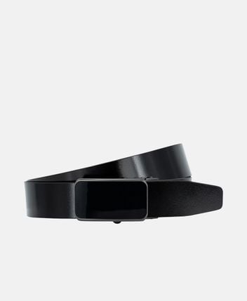 Leather belt