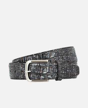 Leather belt