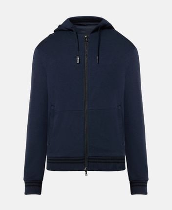 Hooded sweat jacket Forest
