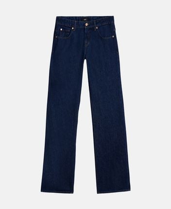 Straight leg jeans