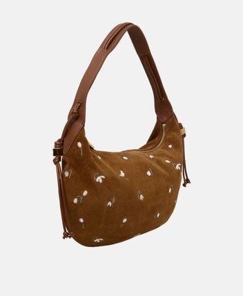 Leather shoulder bag Thess