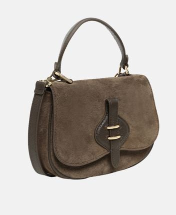 Leather handbag Fujiko