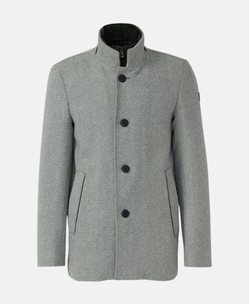 Wool-blend jacket