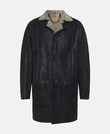 Leather coat Felini
