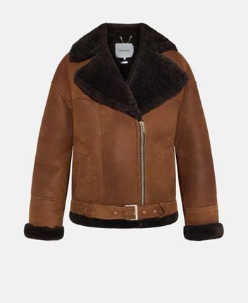 Leather jacket Aviator