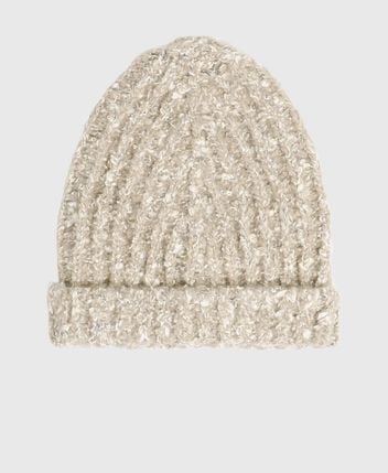 Wool-blend beanie