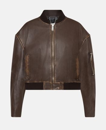 Leather jacket