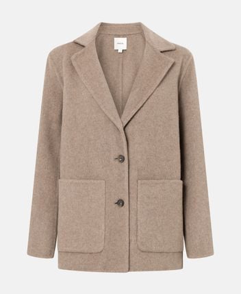 Wool-blend jacket