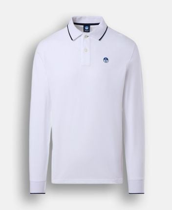 Long-sleeved polo shirt