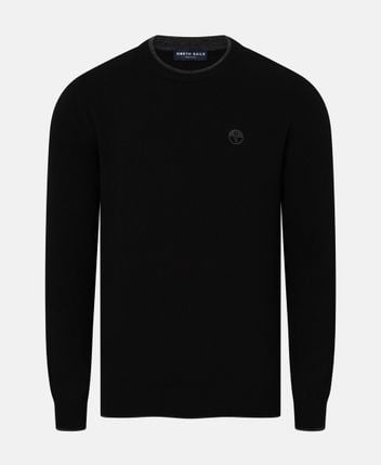 Wool-blend pullover