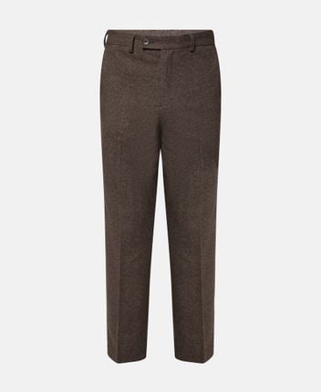 Wool-blend trousers