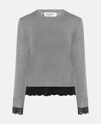 Long-sleeved jumper Girocollo