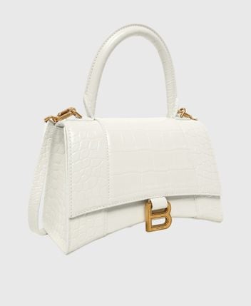 Leather handbag Hourglass