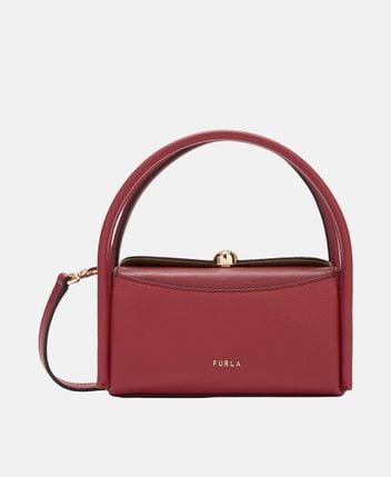 Leather cross body bag Nicole