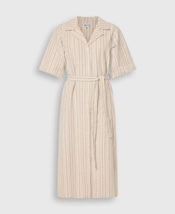 Linen-blend dress Objbelem