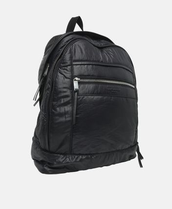 Leather backpack City