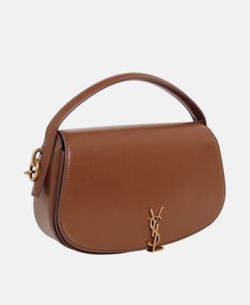 Leather shoulder bag Voltaire