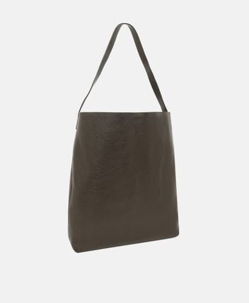 Leather shopper
