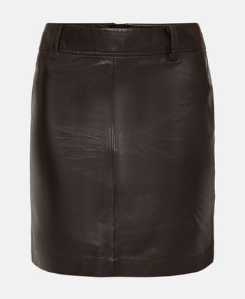 Leather skirt