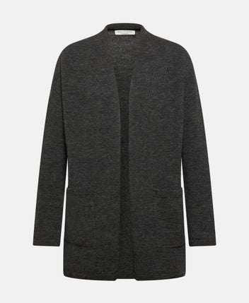 Wool-blend cardigan