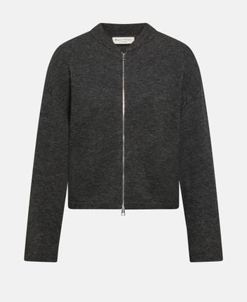 Wool-blend cardigan