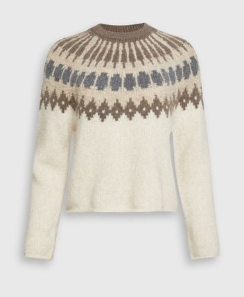 Wool-blend pullover