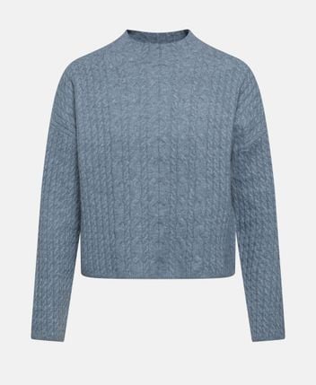Wool-blend pullover