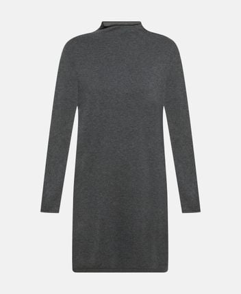 Wool-blend dress