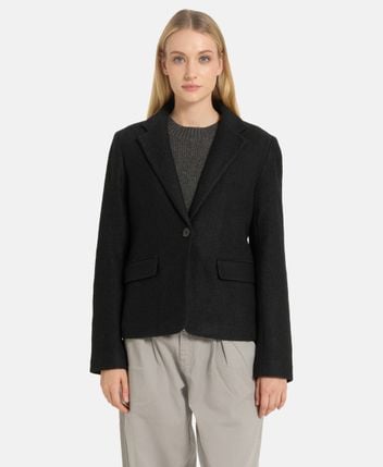 Wool-blend jacket