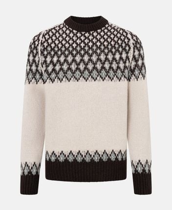 Wool-blend pullover