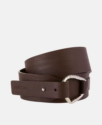 Leather belt